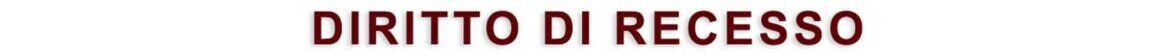 diritto di recesso recesso e privacy