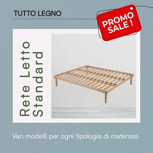 rete letto legno rete letto
